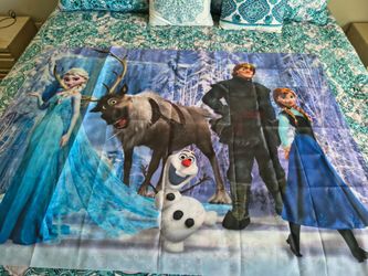 Frozen Backdrop