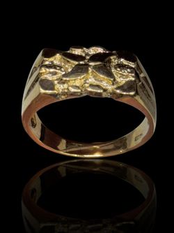 10K Nugget Ring