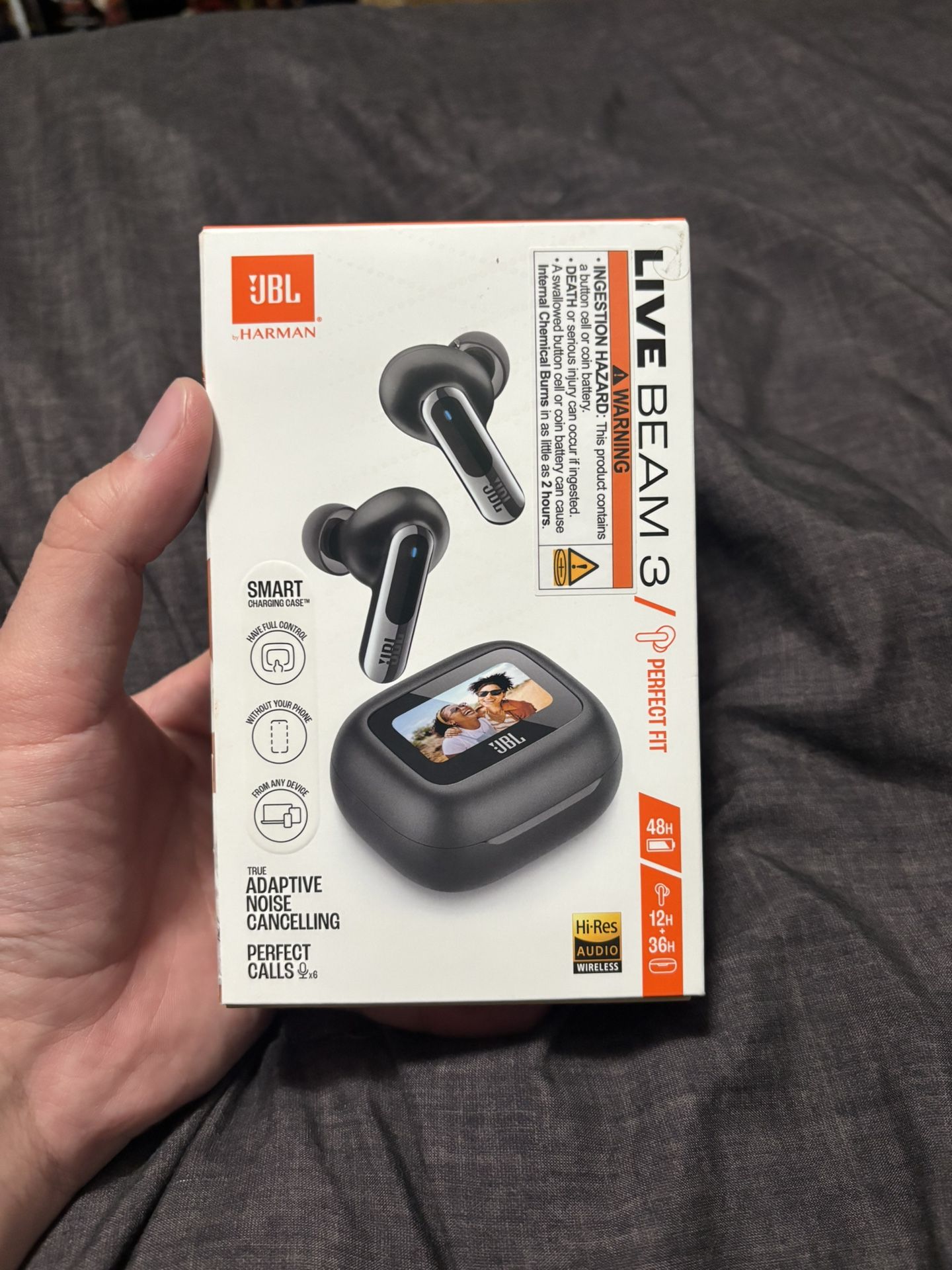 JBL Live Beam 3 Wireless Earbuds