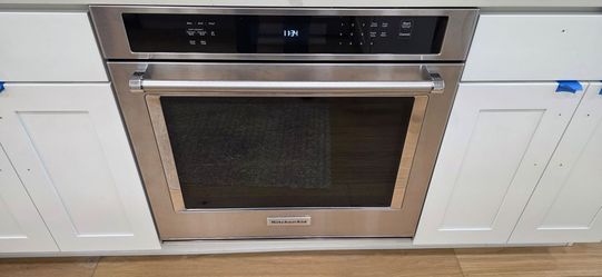 KitchenAid built in 24" electric convection wall oven