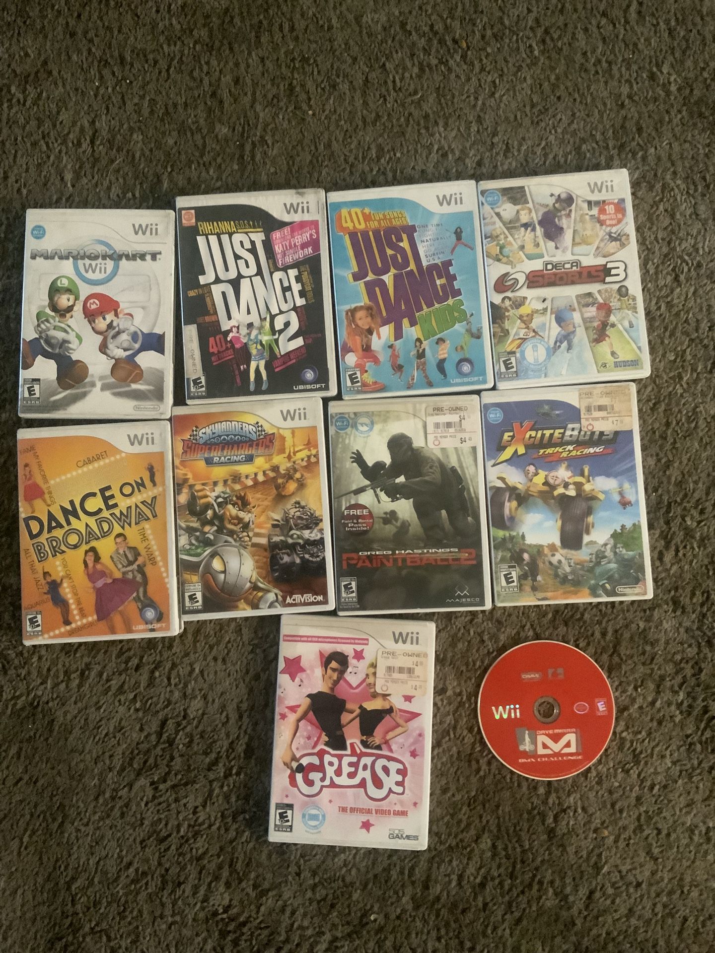 Lot Of Wii Games