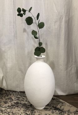 Terracotta vase