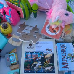 Toys, Games, Puzzles And Books