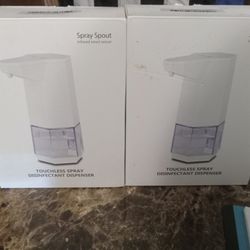 Touchless Spray Disinfectant Dispenser 