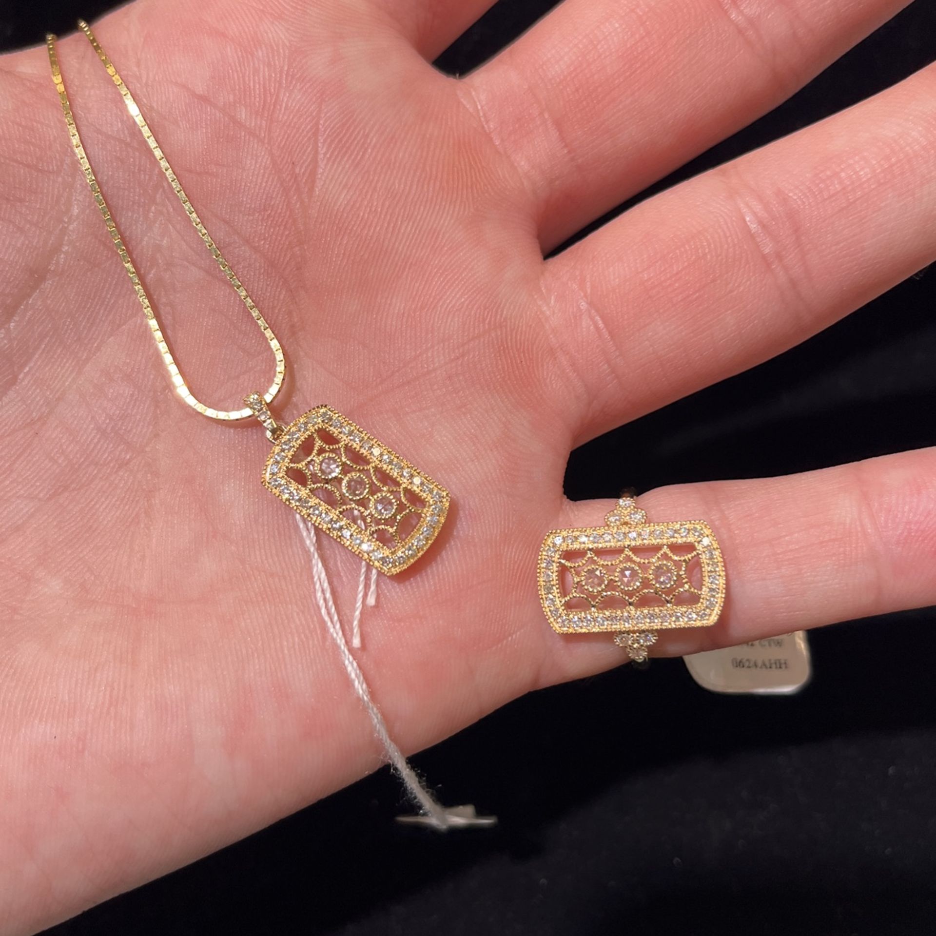 Matching Ring And Pendant