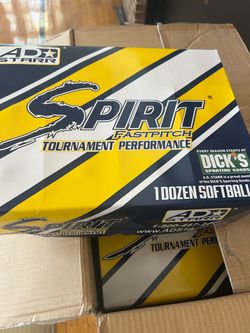 A.D. Starr Spirit Fastpitch Softballs 1 Dozen