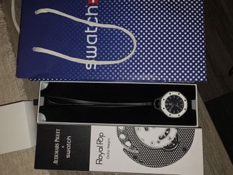 Audemars Piguet x Swatch Royal Pop Ocho Negro