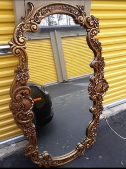 Old basset Mirror