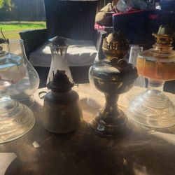 Antique Oil Lamps