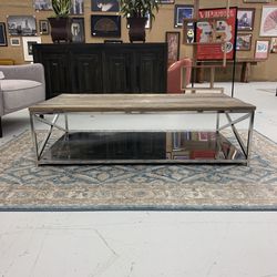 Large Rustic Coffee Table 