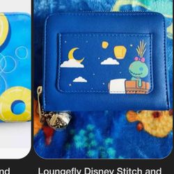 Disney Loungefly Wallet Lilo &Stitch Scrum