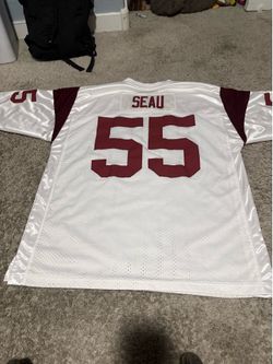 Vintage Stitched Junior Seau USC Trojans #55 jersey
