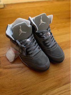 Jordan 5 wolf gray