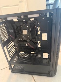 ASUS ROG Strix Motherboard in ATX PC Case
