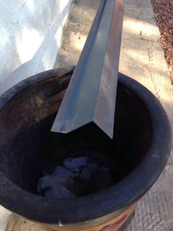 Corny trim 2" wide x10' long blue 15 dollars each I got 20 paces all for 150.00