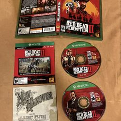 Red Dead Redemption 2 Microsoft Xbox One - CIB w/ Map