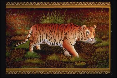 Tiger - Life-Like Embroidery - 5’ x 3’