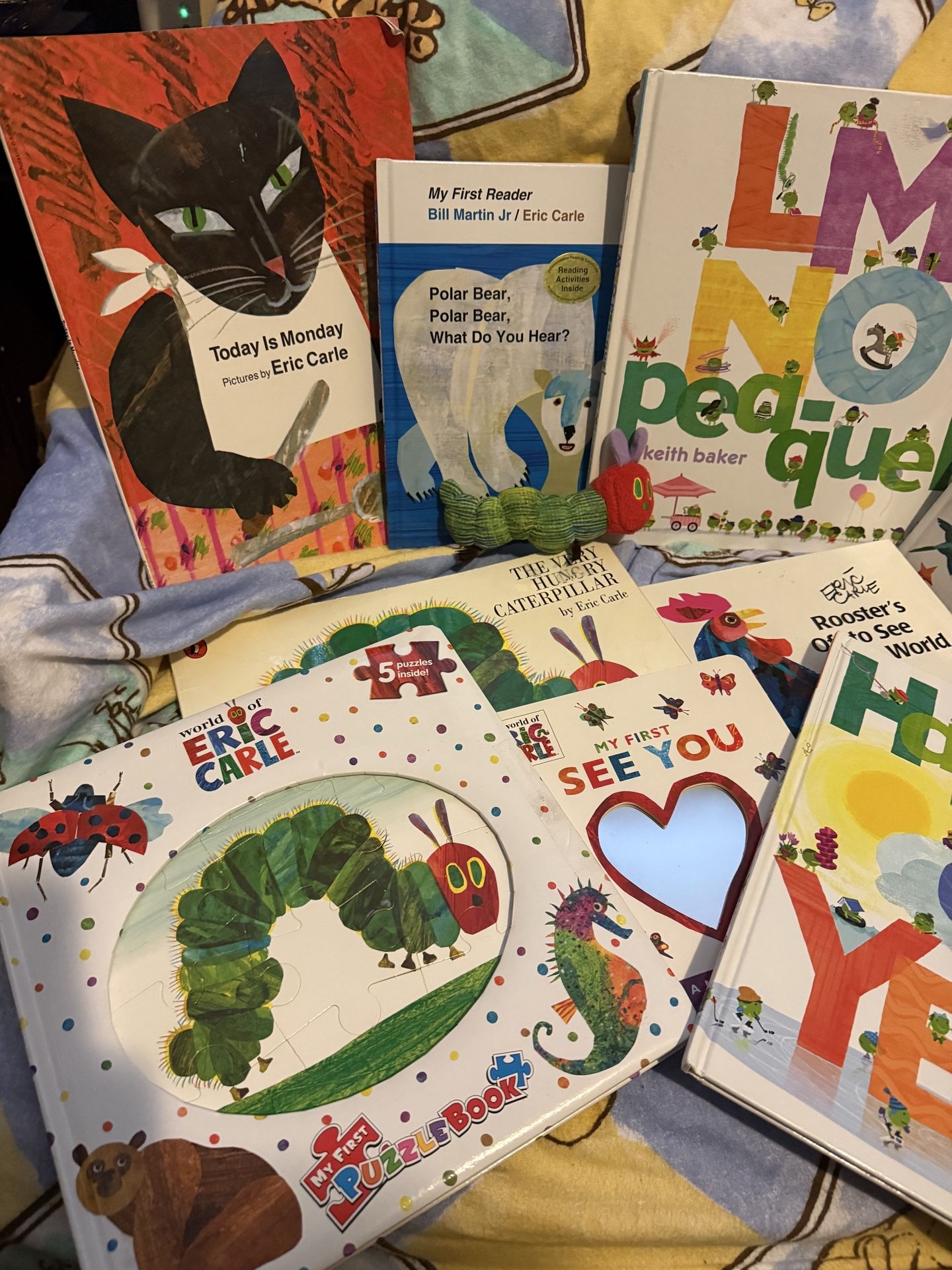 Eric Carle books & caterpillar bundle