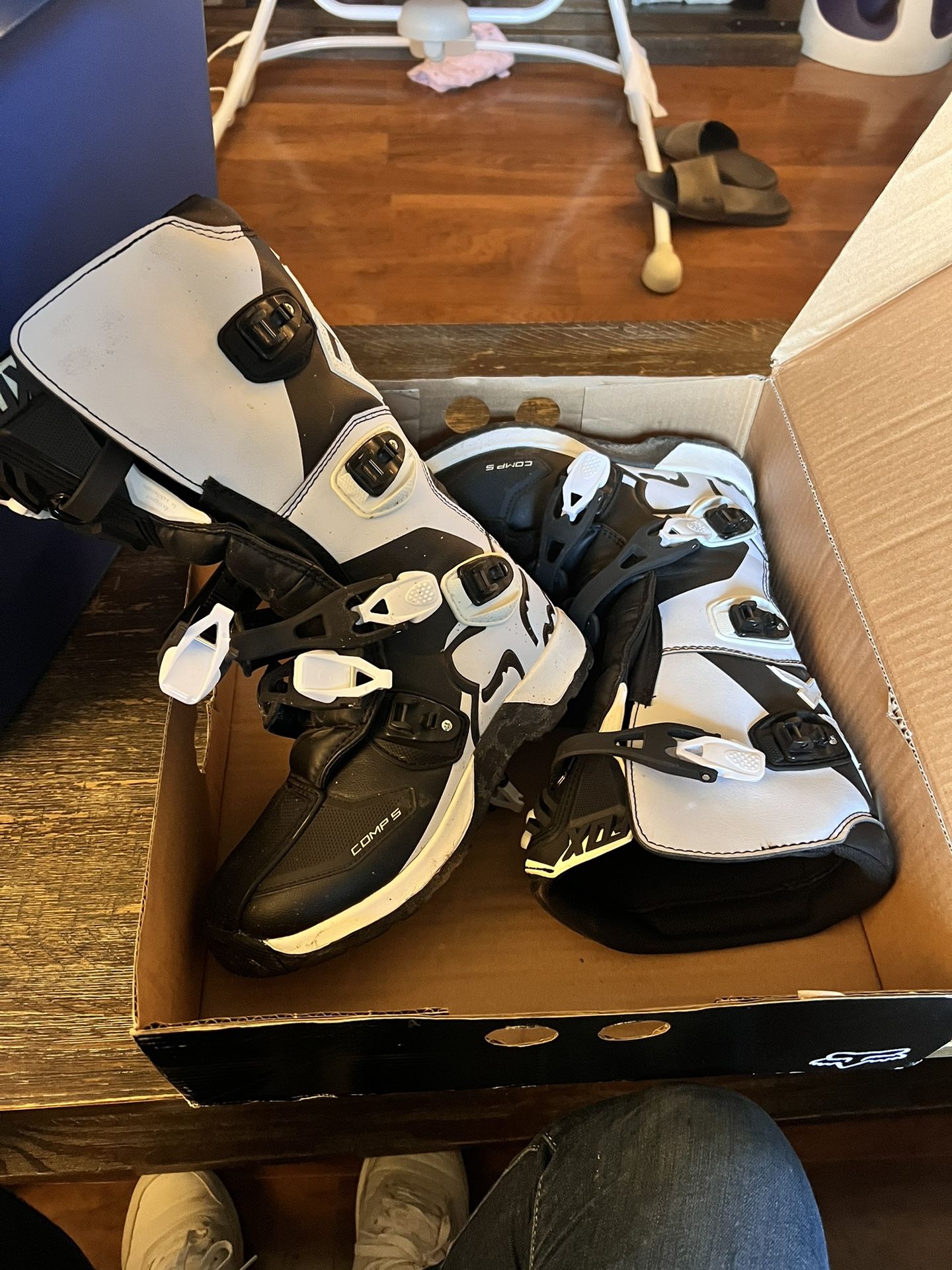 Fox Racing Boots Size 6Y