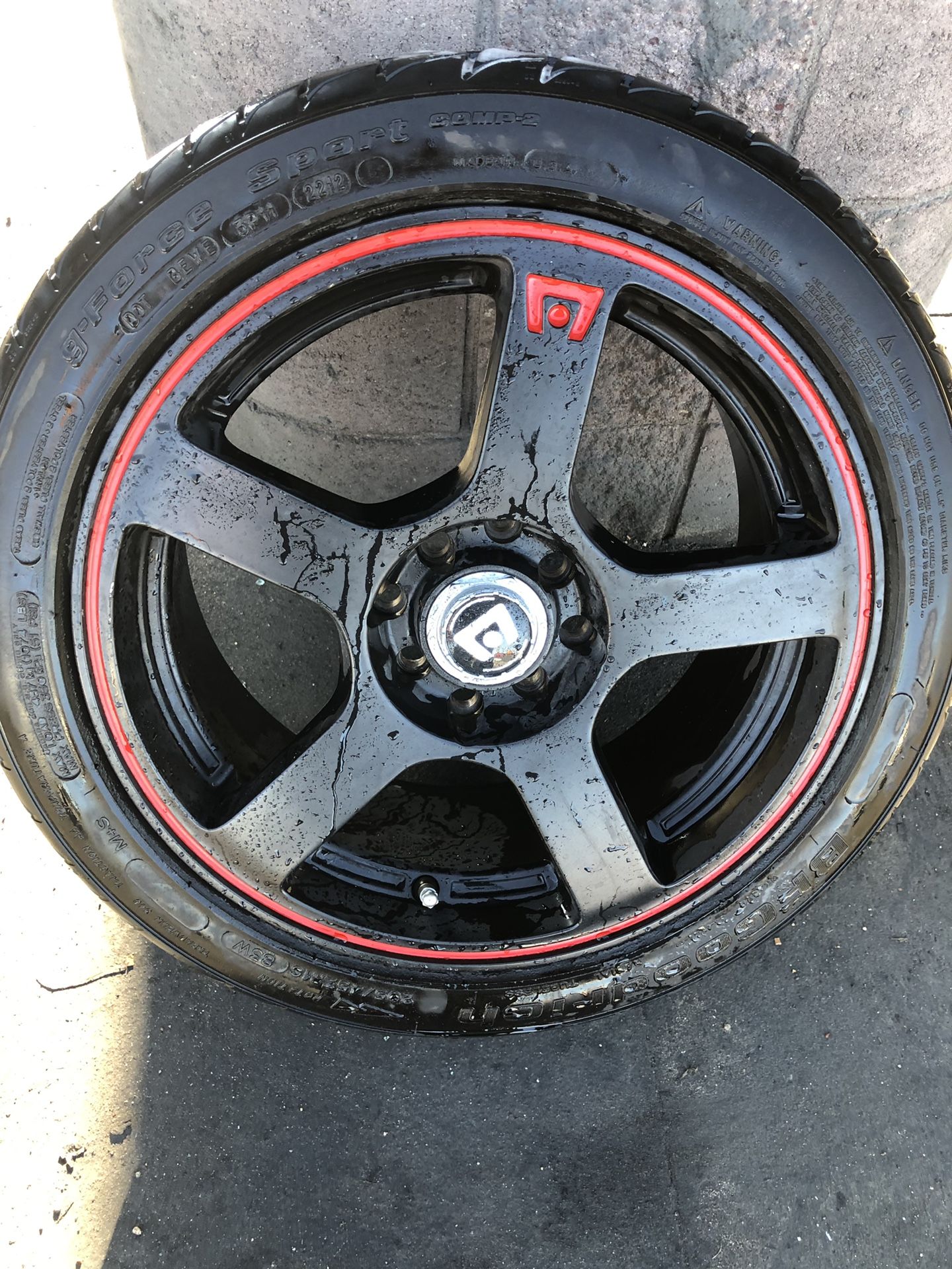 16 inch rims motegi racing mr116 rims bf Goodrich tires