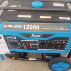 Dual Fuel Generator 12000watt