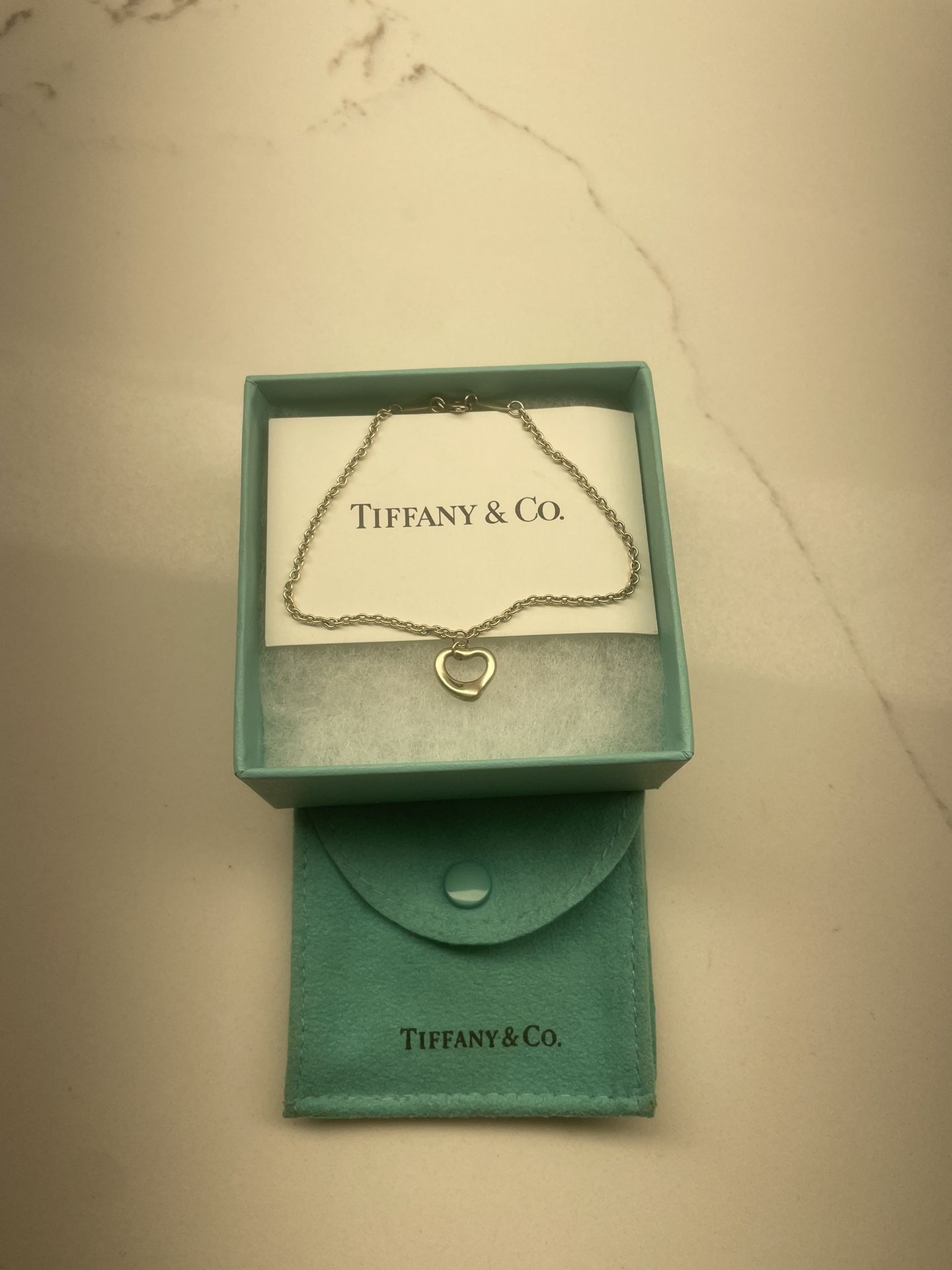 Tiffany And Co Open Heart Bracelet