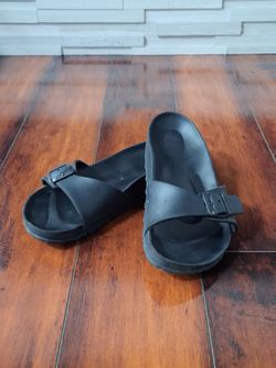 Birkenstock Madrid EVA Black Slide Sandals EU 39 US Women's 8 Waterproof
