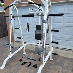 Weight Smith Machine And Attachments 