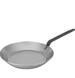 Matfer Bourgeat Black Carbon Steel Frying Pan, 11 3/4"