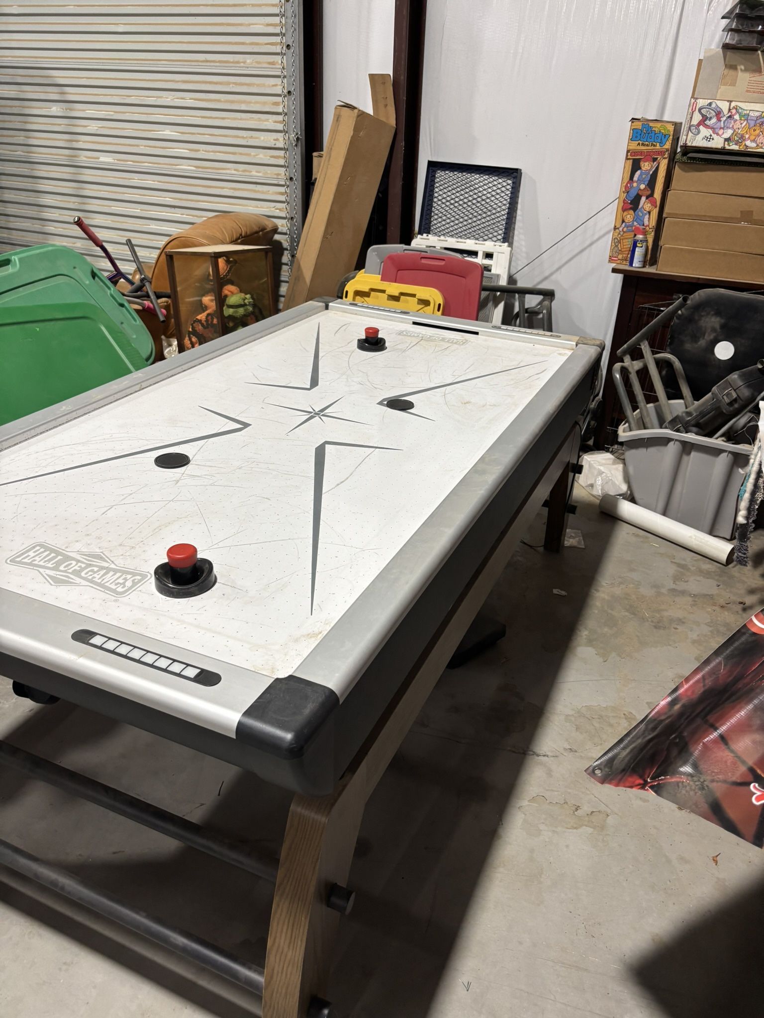hall of games air hockey table 