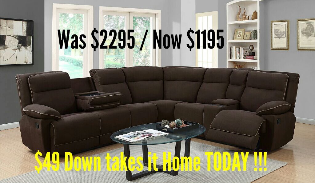 ✨Brand New Plush Sectional Sofa/ Nuevo Sofá de Esquína✨