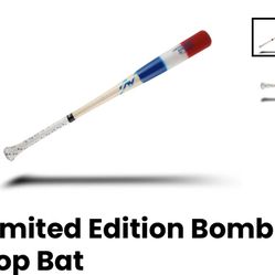32/29 Brand New Wood Maple Jaw Bat Limited Edition Pop