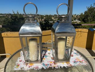 Garden decorative candles
