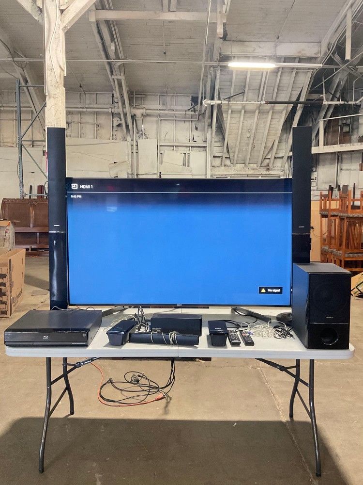 Sony Bravia 65in 4k LED TV w/ Surround Sound