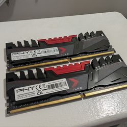 PNY XLR8 Gaming 16GB (2x8GB) DDR4 3200MHz CL16 RAM - New/Open Box