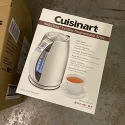 Cuisinart Stainless Steel Electric Kettle with 6 Preset