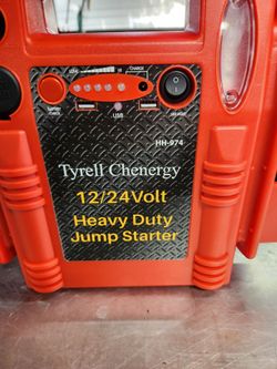 12/24 battery jump box car starter.