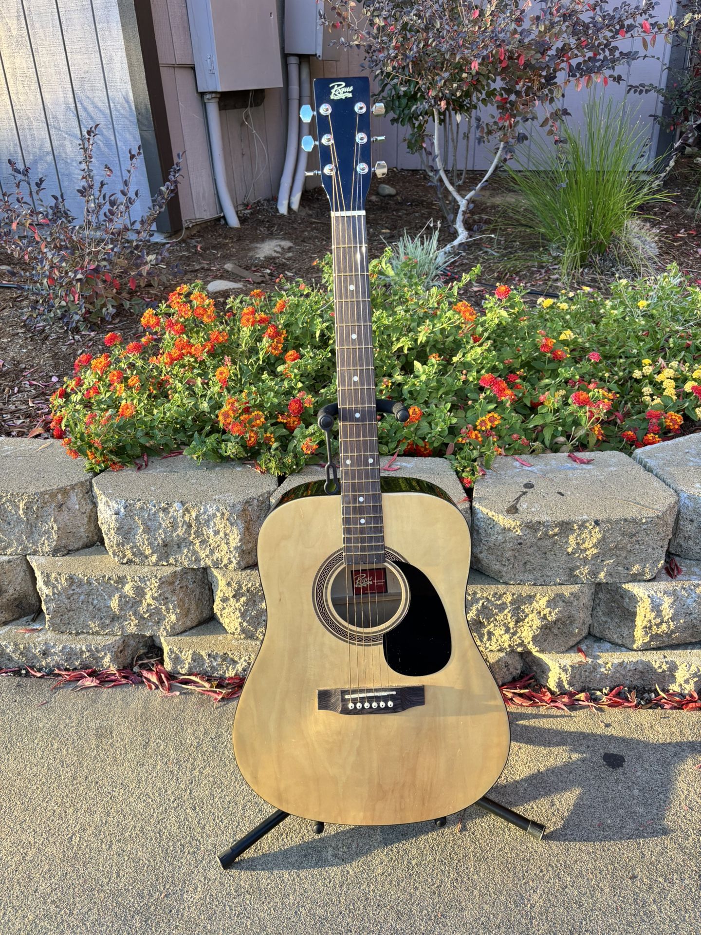Rogue Acoustic Guitar (Light Natural)