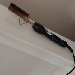 Andis Professional Hot Comb And Conair Triple Barrel Ceramic Curling Iron