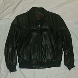 Vintage real leather jacket