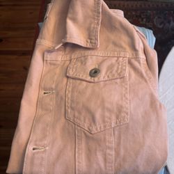 BB Dakota Steve Madden Pink Denim Jacket 