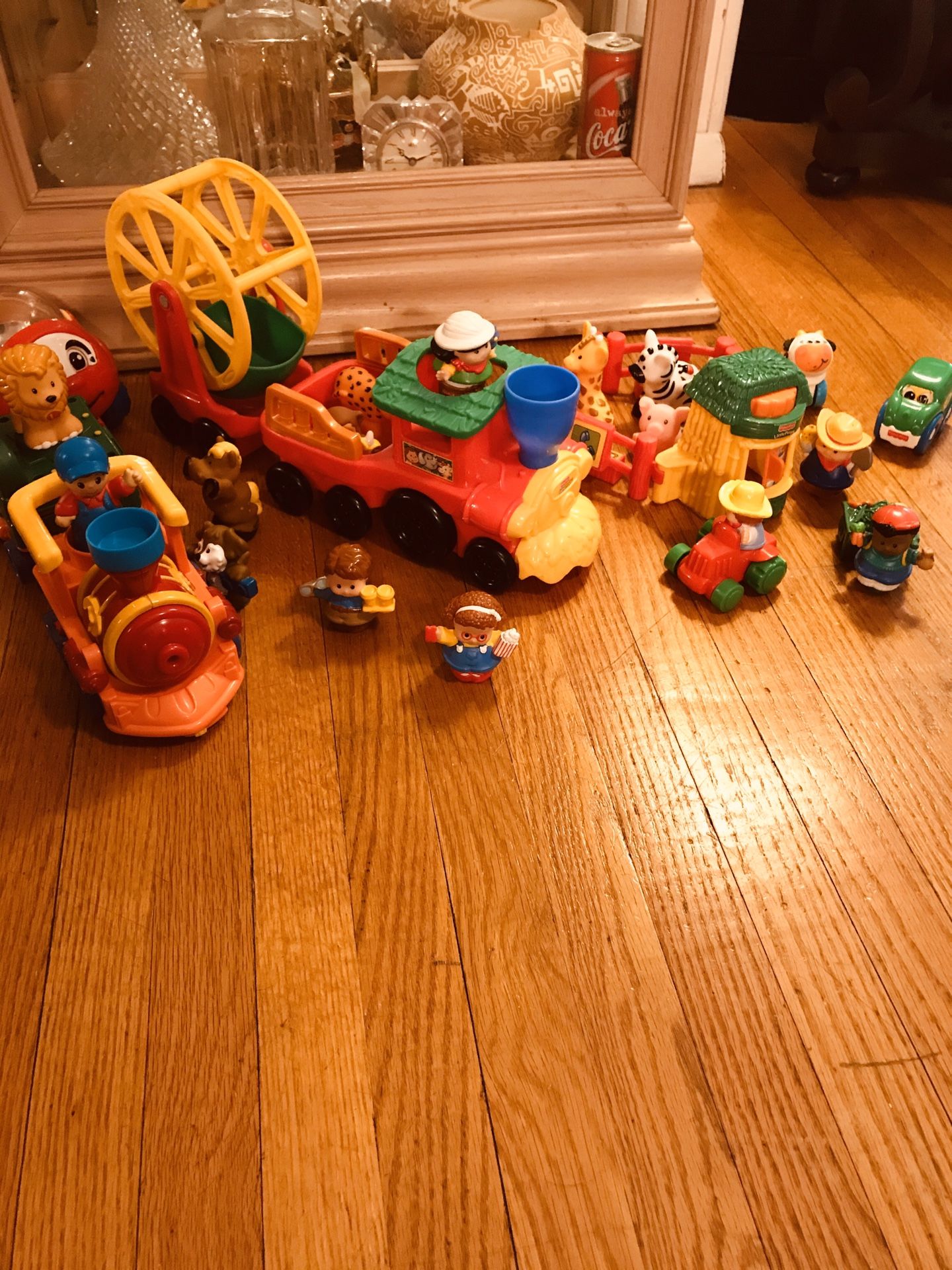 Fisher Price toy lot, I put together several items and made 1 big listing. Please View pics and read description for details