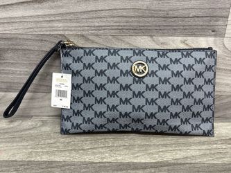 Michael Kors Fulton Leather Large Clutch Wristlet (A1D026937)