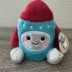 Aurora World Plush Palm Pals MARS ROCKET SHIP 5” Stuffed Animal 1-154 NEW