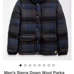 Men’s north face wool Down 