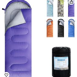 Sleeping Bags for Adults,Kids & Girls-Warm & Cold Weather Lightweight Waterproof Sleeping Bag Backpack with Compact Bag,Great for 3-4 Seasons Hiking,C