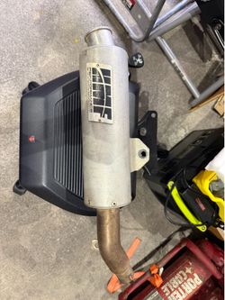 Hondas 400 EX sportrax hmf muffler slipon