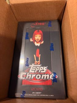2026 Topps Chrome x Jennie hobby box