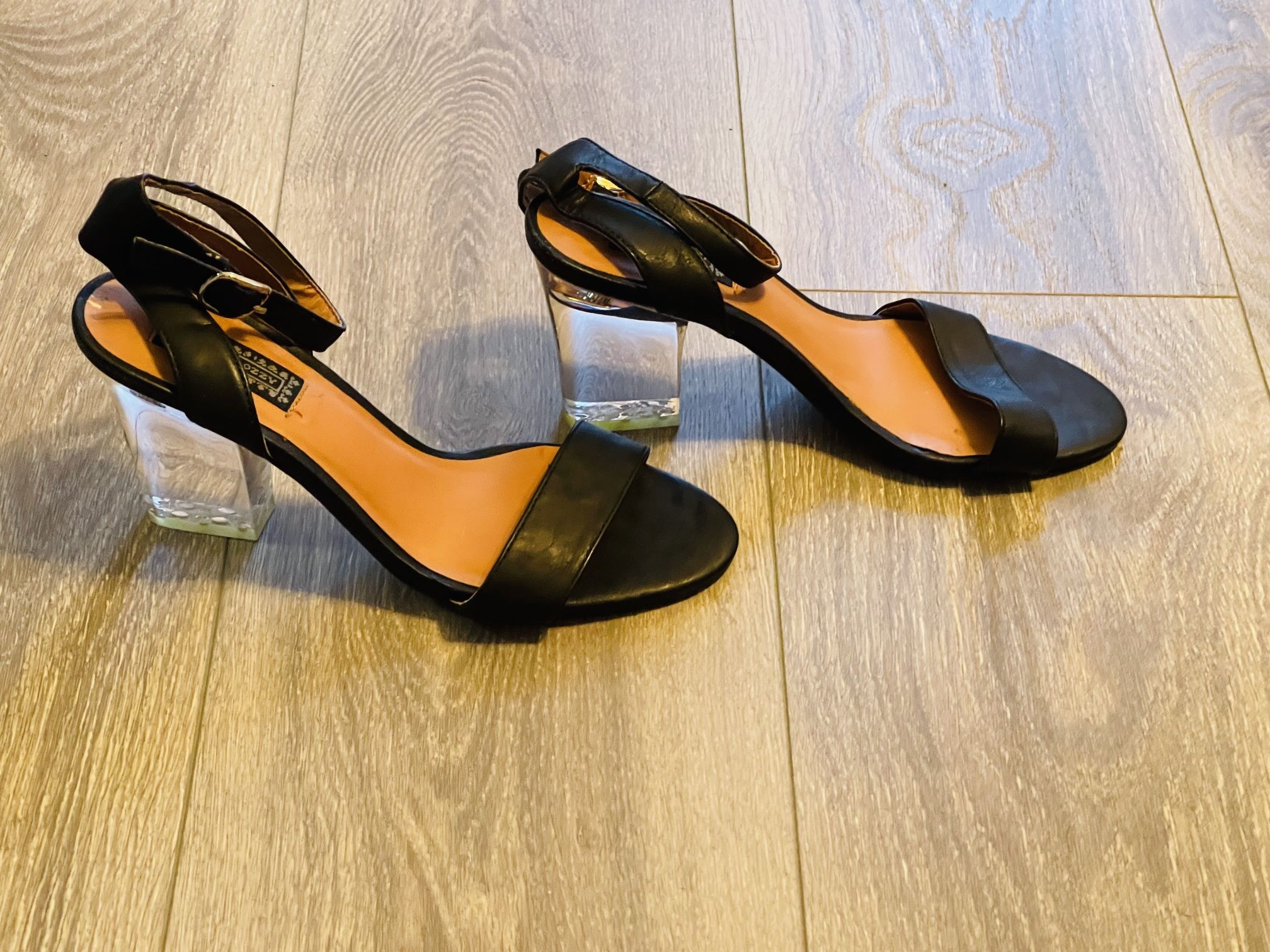 Urban outfitters clear heels.