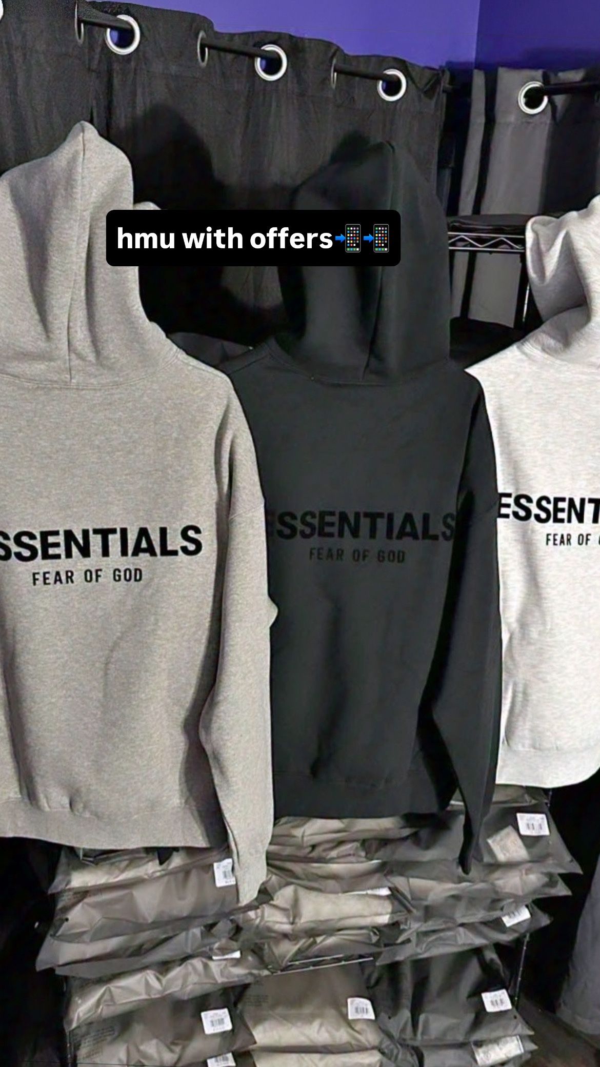 ESSENTIALS HOODIES